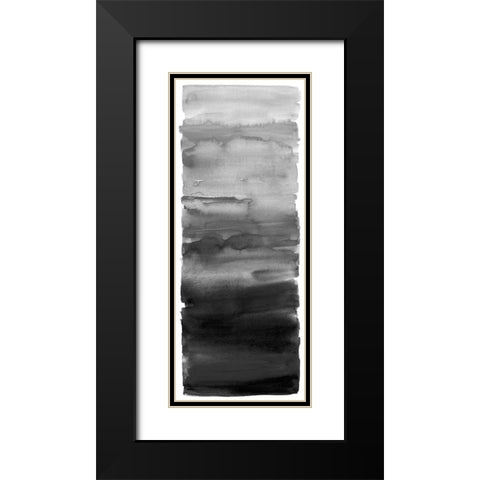 Black Blend Black Modern Wood Framed Art Print with Double Matting by Corbin, Allie