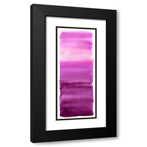 Pink Blend Black Modern Wood Framed Art Print with Double Matting by Corbin, Allie