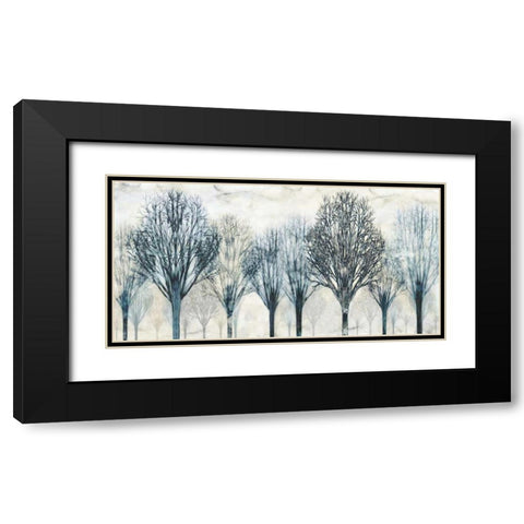The Grove Black Modern Wood Framed Art Print with Double Matting by Donovan, Chris