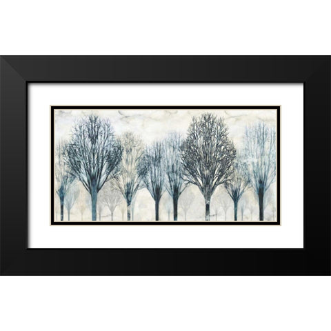 The Grove Black Modern Wood Framed Art Print with Double Matting by Donovan, Chris