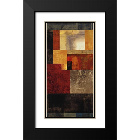 Supreme II Black Modern Wood Framed Art Print with Double Matting by Donovan, Chris