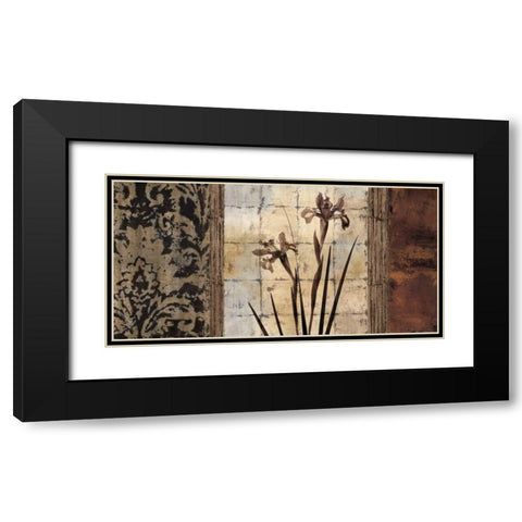 Bodhi II Black Modern Wood Framed Art Print with Double Matting by Donovan, Chris