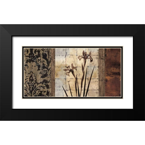 Bodhi II Black Modern Wood Framed Art Print with Double Matting by Donovan, Chris