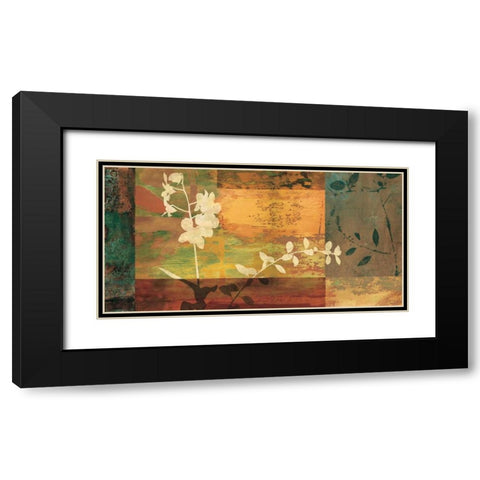 Shambala II Black Modern Wood Framed Art Print with Double Matting by Donovan, Chris