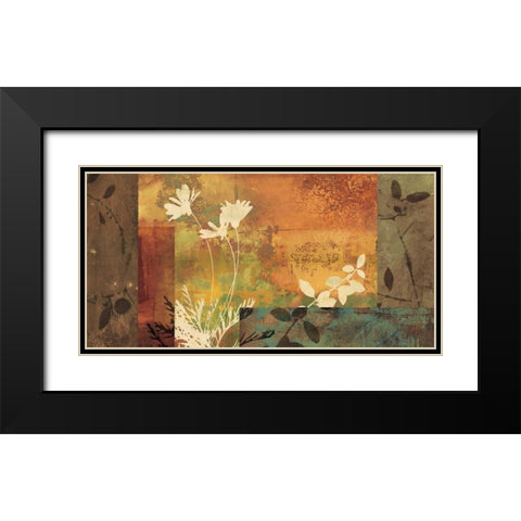 Shambala I Black Modern Wood Framed Art Print with Double Matting by Donovan, Chris