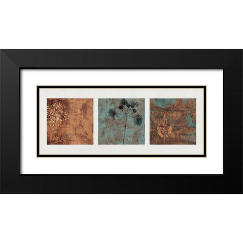 Origins Black Modern Wood Framed Art Print with Double Matting by Donovan, Chris