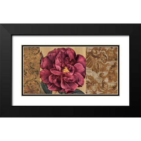 Heirloom II Black Modern Wood Framed Art Print with Double Matting by Donovan, Chris