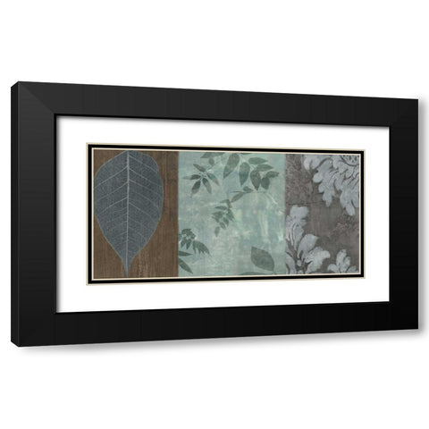 Anthology I Black Modern Wood Framed Art Print with Double Matting by Donovan, Chris