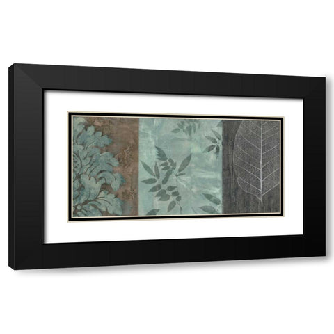 Anthology II Black Modern Wood Framed Art Print with Double Matting by Donovan, Chris
