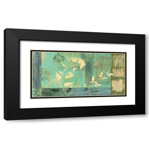 Samadhi I Black Modern Wood Framed Art Print with Double Matting by Donovan, Chris
