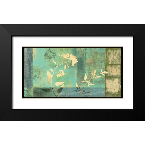 Samadhi I Black Modern Wood Framed Art Print with Double Matting by Donovan, Chris