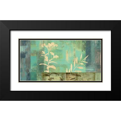 Samadhi II Black Modern Wood Framed Art Print with Double Matting by Donovan, Chris