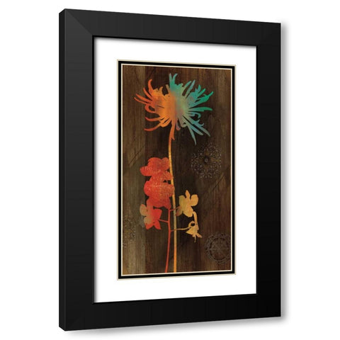 Companions I Black Modern Wood Framed Art Print with Double Matting by Donovan, Chris