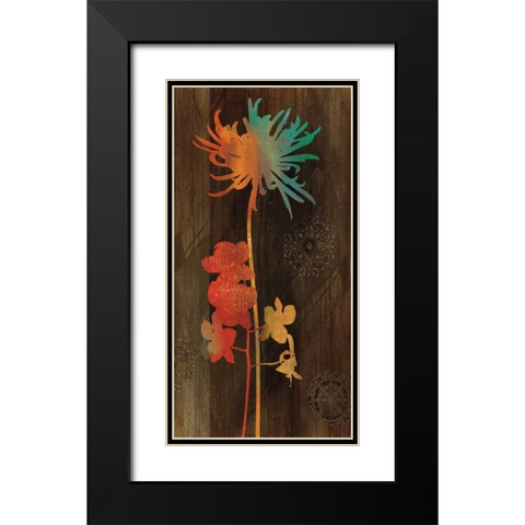 Companions I Black Modern Wood Framed Art Print with Double Matting by Donovan, Chris