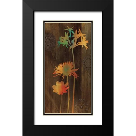 Companions II Black Modern Wood Framed Art Print with Double Matting by Donovan, Chris