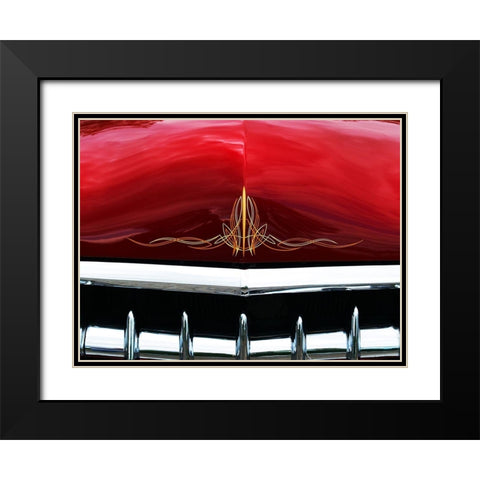 1949 Ford Business Coupe 8 Black Modern Wood Framed Art Print with Double Matting by Branson, Clive