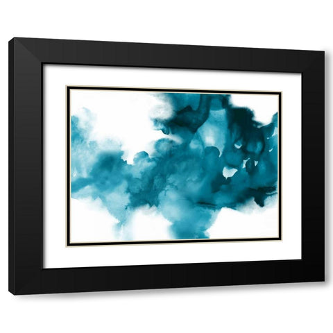 Emerge I Black Modern Wood Framed Art Print with Double Matting by Hudson, Daniela