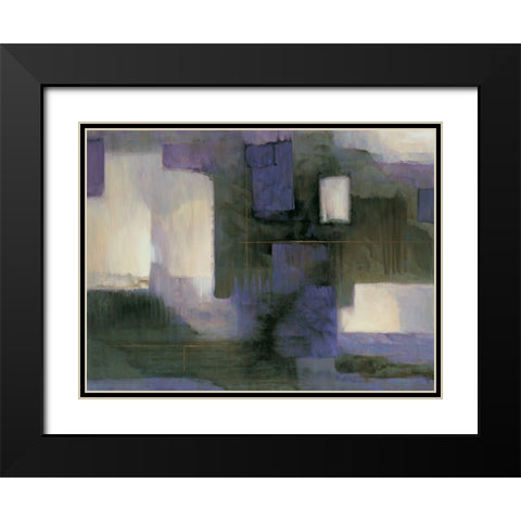 Rendez vous I Black Modern Wood Framed Art Print with Double Matting by Gray, Dennis