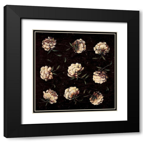 A Study in White Black Modern Wood Framed Art Print with Double Matting by Harper, Diane