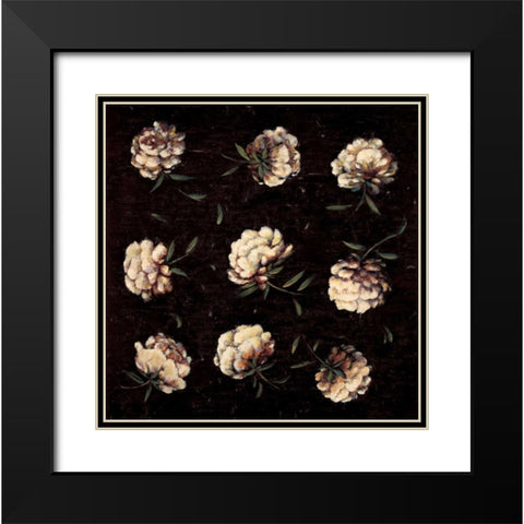 A Study in White Black Modern Wood Framed Art Print with Double Matting by Harper, Diane