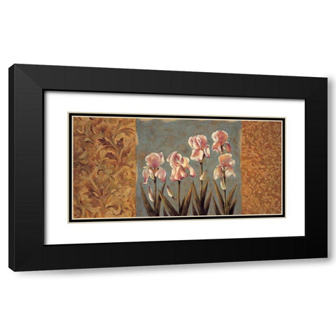 Timeless I Black Modern Wood Framed Art Print with Double Matting by Harper, Diane
