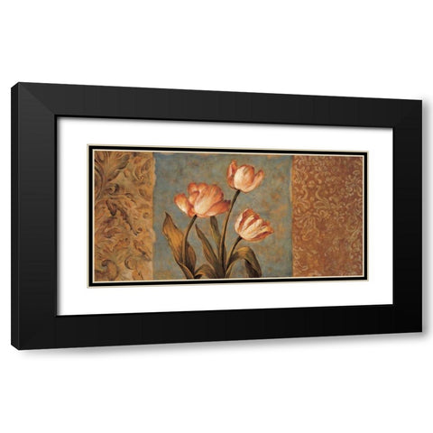 Timeless II Black Modern Wood Framed Art Print with Double Matting by Harper, Diane