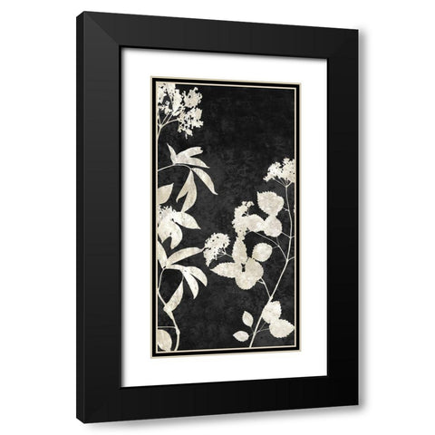 Nature Panel I Black Modern Wood Framed Art Print with Double Matting by Carson, Danielle