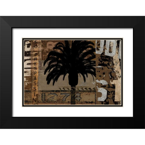 Streetwise Black Modern Wood Framed Art Print with Double Matting by Matthews, Dylan