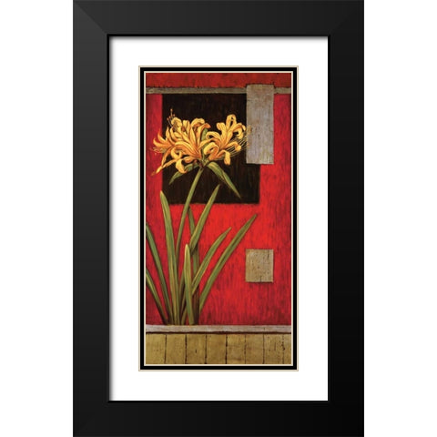 In the Moment I Black Modern Wood Framed Art Print with Double Matting by Lange, Erin