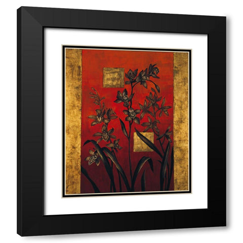Evening Silhouette I Black Modern Wood Framed Art Print with Double Matting by Lange, Erin