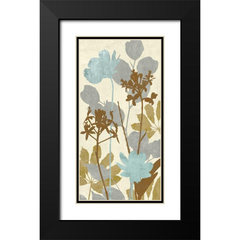Peaceful Garden I Black Modern Wood Framed Art Print with Double Matting by Lange, Erin