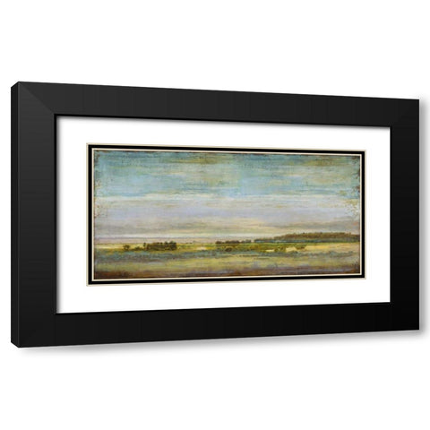 Big Sky Vista Black Modern Wood Framed Art Print with Double Matting by Turner, Eric