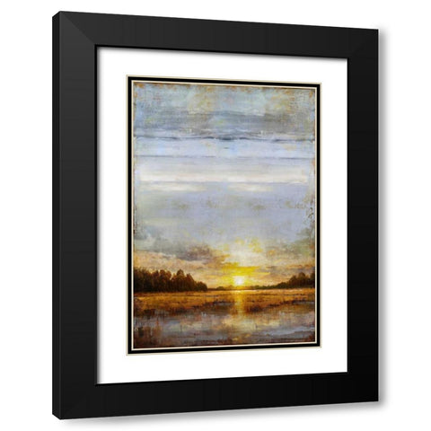Early Morning Black Modern Wood Framed Art Print with Double Matting by Turner, Eric