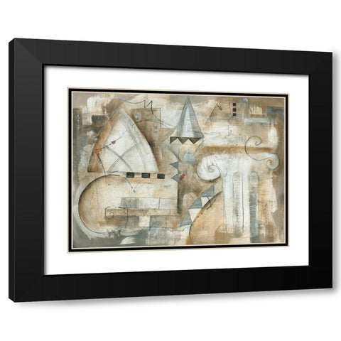 Alba Black Modern Wood Framed Art Print with Double Matting by Waugh, Eric
