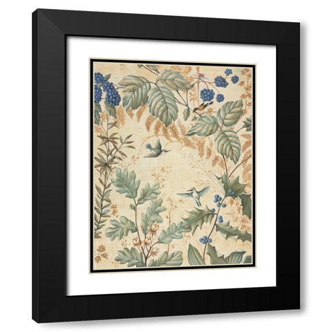 Nature I Black Modern Wood Framed Art Print with Double Matting by Bouchardeau, Frances