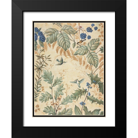 Nature I Black Modern Wood Framed Art Print with Double Matting by Bouchardeau, Frances