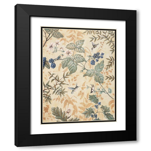 Nature II Black Modern Wood Framed Art Print with Double Matting by Bouchardeau, Frances