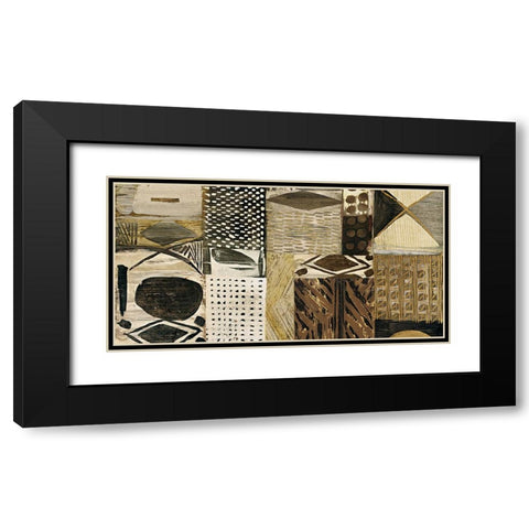 Tanganyika Black Modern Wood Framed Art Print with Double Matting by Ritts, Graham