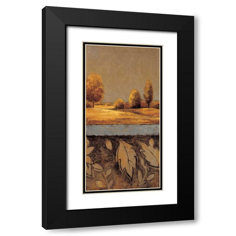 Shine On II Black Modern Wood Framed Art Print with Double Matting by Williams, Gregory