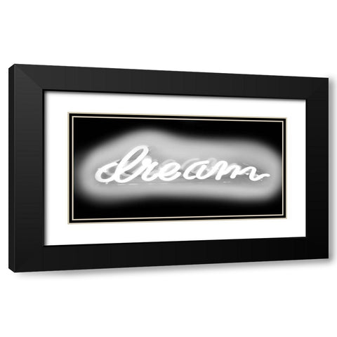 Neon Dream New WB Black Modern Wood Framed Art Print with Double Matting by Carr, Hailey