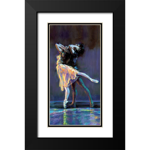 The Dream Black Modern Wood Framed Art Print with Double Matting by Kam, Jin G.