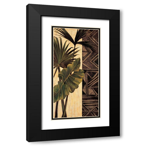 Ambience II Black Modern Wood Framed Art Print with Double Matting by Deveraux, Jill