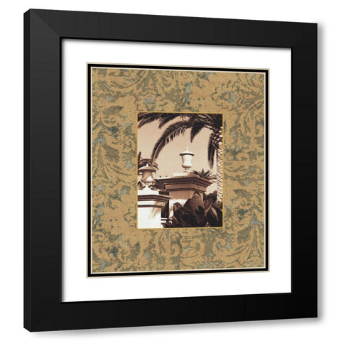 St. Regis I Black Modern Wood Framed Art Print with Double Matting by Seba, John