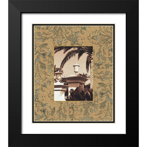 St. Regis I Black Modern Wood Framed Art Print with Double Matting by Seba, John