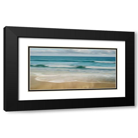 Afternoon Tide Black Modern Wood Framed Art Print with Double Matting by Seba, John