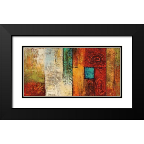 Feeling Lucky Black Modern Wood Framed Art Print with Double Matting by Baxter, Jered