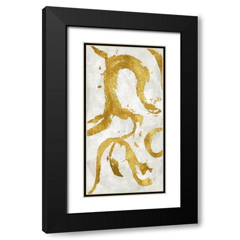 Exuberant I Black Modern Wood Framed Art Print with Double Matting by Davila, Jordan