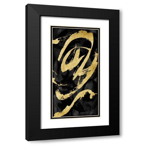 Rambunctious I Black Modern Wood Framed Art Print with Double Matting by Davila, Jordan