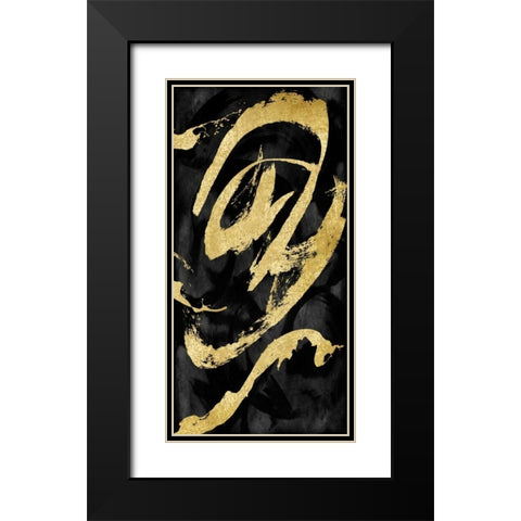 Rambunctious I Black Modern Wood Framed Art Print with Double Matting by Davila, Jordan