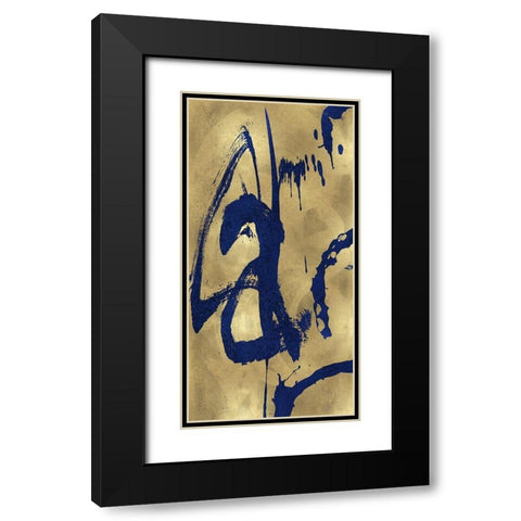 Imperative I Black Modern Wood Framed Art Print with Double Matting by Davila, Jordan